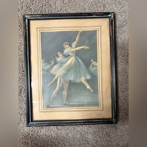 Vintage Framed Ballet Prints
